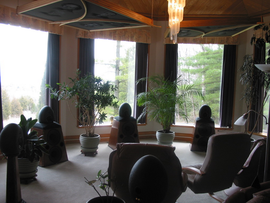 7.1 Waveform Mach 17 system in great room